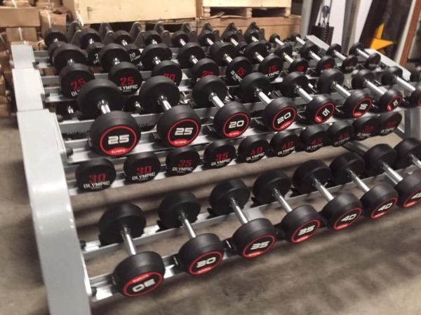 Set de mancuernas Olympic Barbell